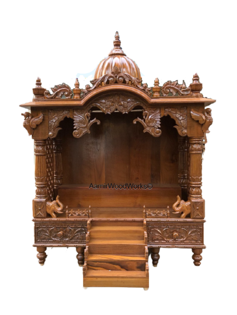 teakwood mandir