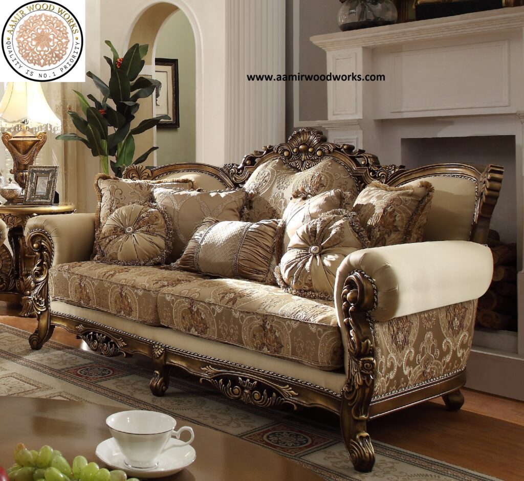 Teakwood Sofa Set