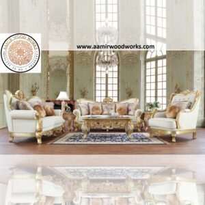 Teakwood Sofa Set
