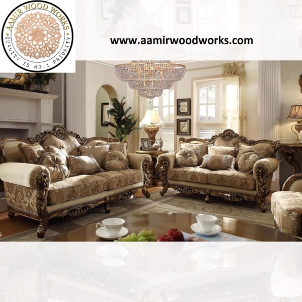 Teakwood Sofa Set