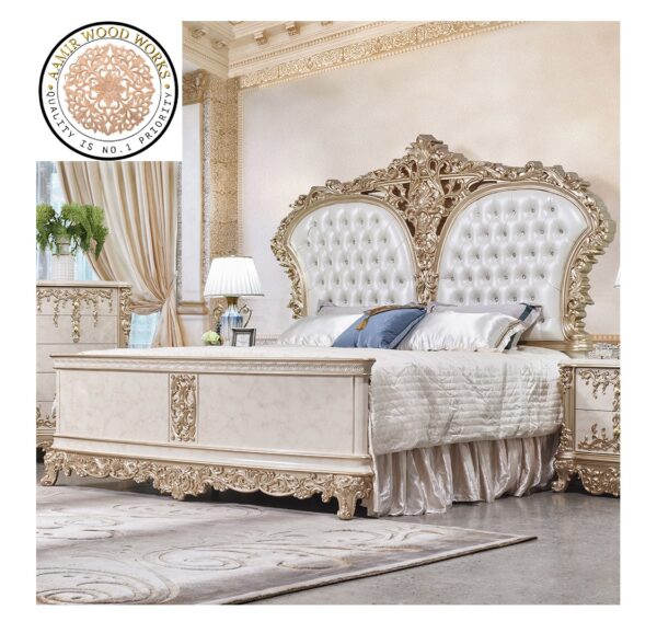 Traditional teak beds
