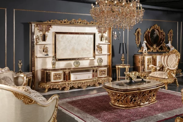 A Navi Mumbai Royal Handcrafted Luxury Sofa Set