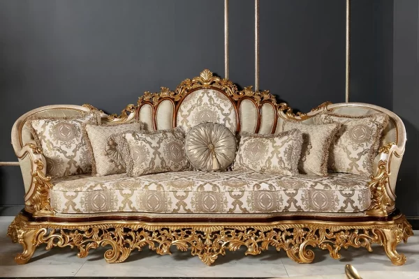 A Navi Mumbai Royal Handcrafted Luxury Sofa Set