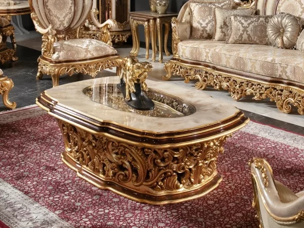 A Navi Mumbai Royal Handcrafted Luxury Sofa Set